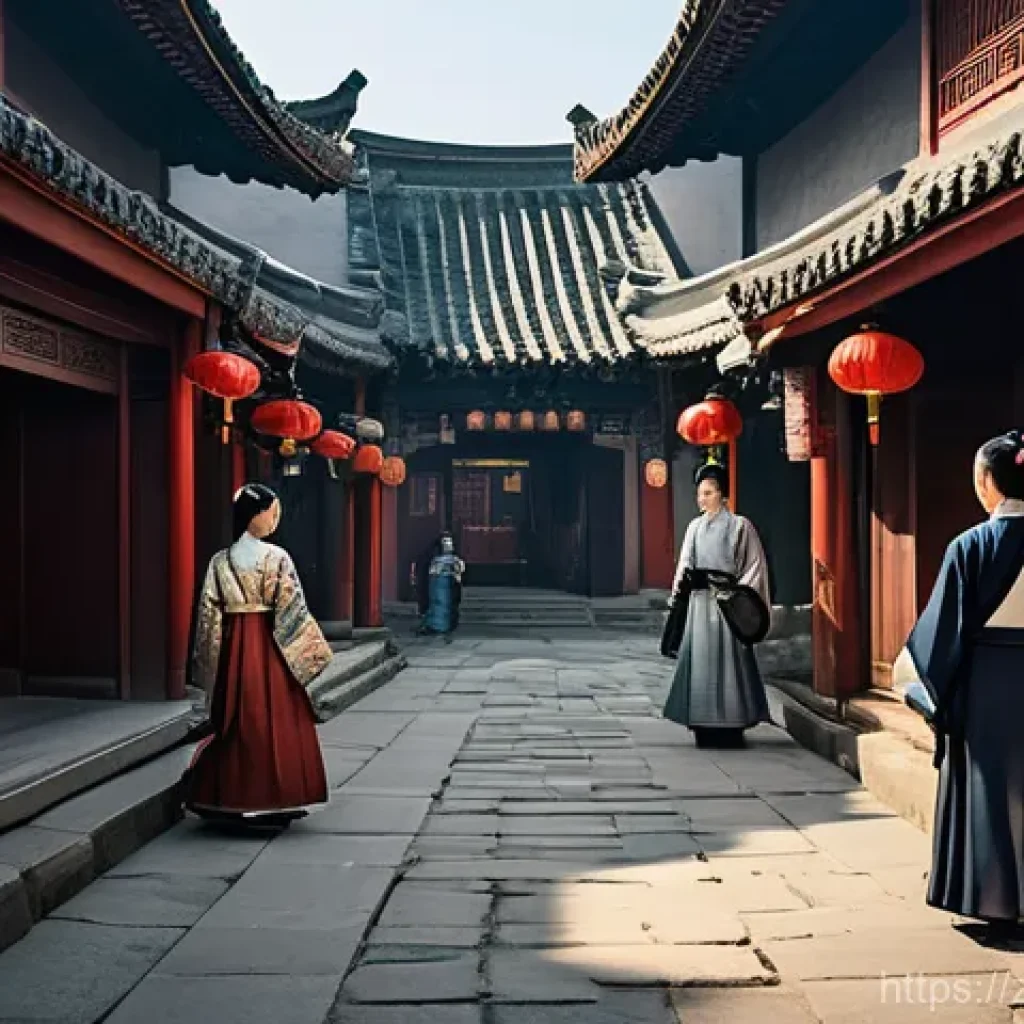 문화예술사와 지역 문화 발전 - **Prompt 1: Immersive Ancient Chinese Street in VR**
    A young adult, either male or female, aged ...