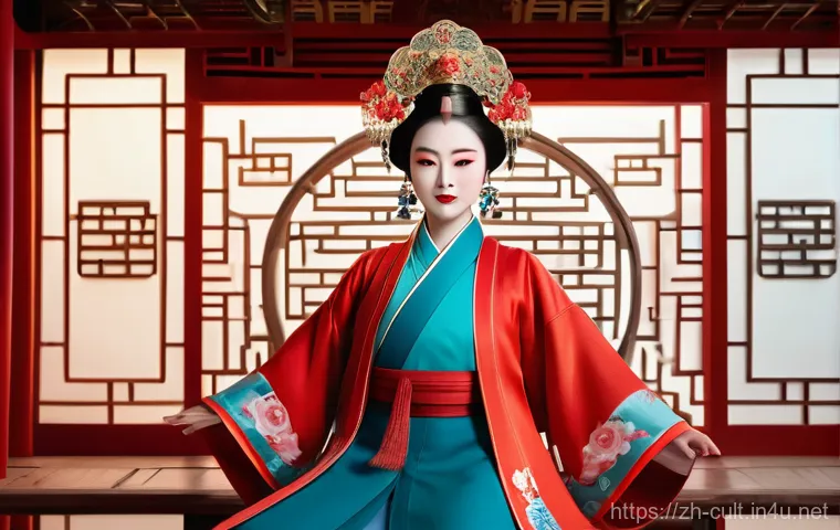 문화예술사와 전통문화 보존 활동 - **Digital Storytelling of Ancient Arts:**
    A vibrant, dynamic illustration of a Gen Z Chinese fem...