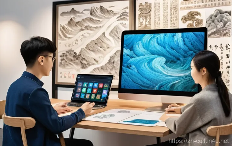 문화예술사 자격증의 활용 분야 - **Prompt 2: Traditional Craft Workshop in an Ancient Village**
    "A bright, inviting scene set wit...